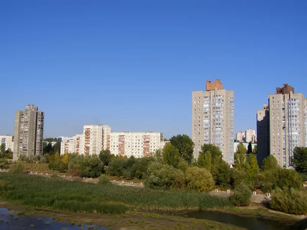 Rybnici město v moldavském dnestr — Stock fotografie