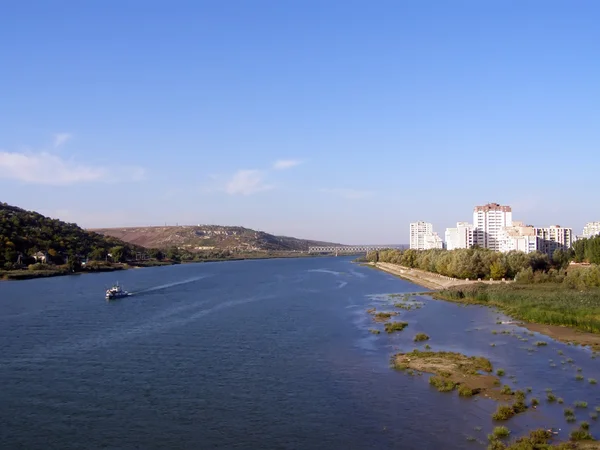 stock image Rybnitsa city in Dnestr Moldavian