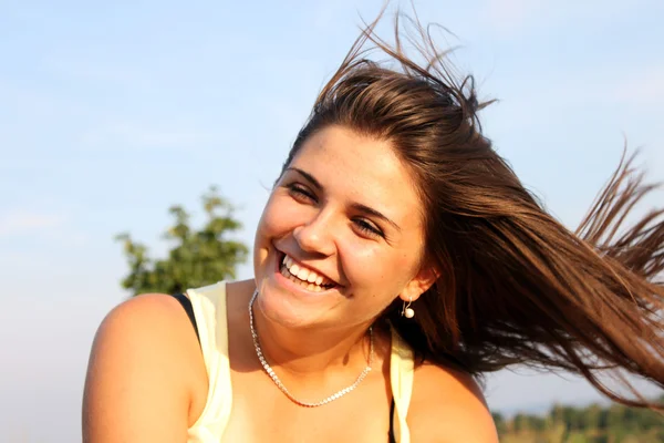 Meisje smiling4 — Stockfoto