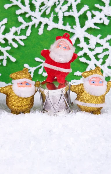 Papai Noel figuras — Fotografia de Stock