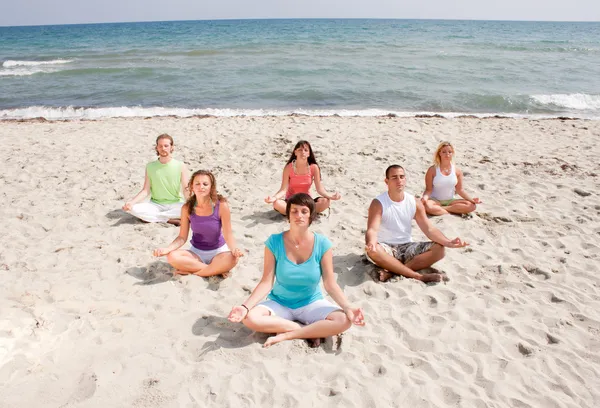 Grupo de Meditação — Fotografia de Stock