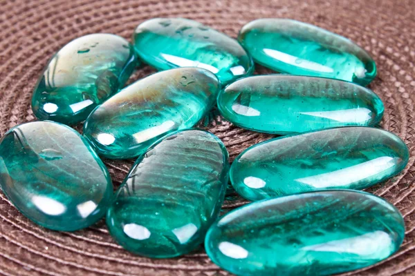 Green stone — Stock Photo, Image