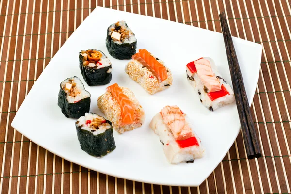 Sushi-lemez — Stock Fotó