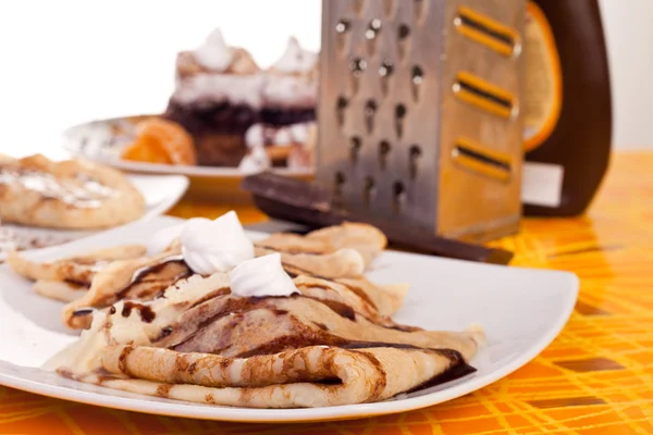 Sweet pancakes — Stock Photo, Image
