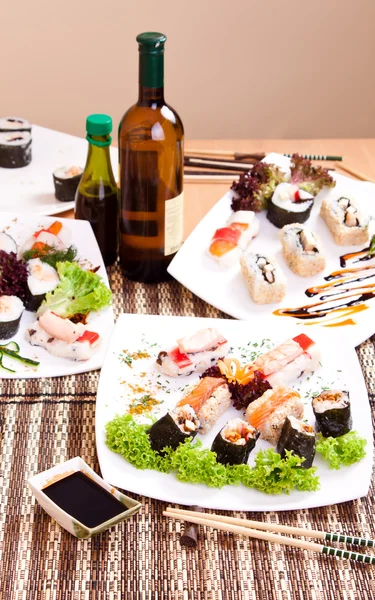 Sushi para jantar — Fotografia de Stock