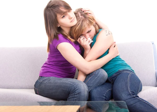 Teens and love problems — Stock Photo, Image