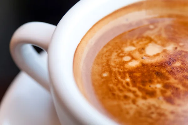 Close-up de uma xícara de café — Fotografia de Stock