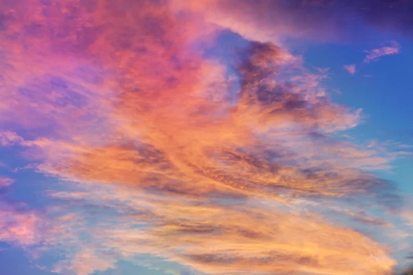 Красочное небо — стоковое фото