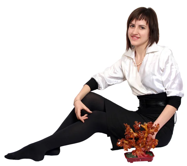 mutluluk bir ağaç kız