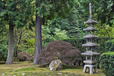 Japanese Stone Pagoda 2 clipart