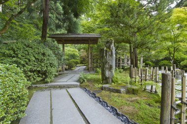 Japon bahçe yolu