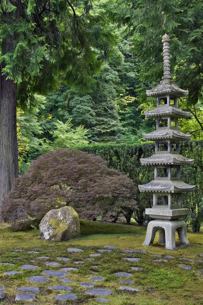 일본 석 탑 — 스톡 사진