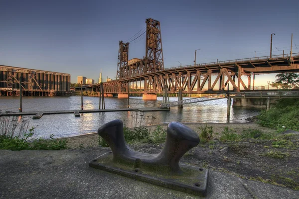 Steel Bridge Portland Oregon 5 — Stock Photo, Image