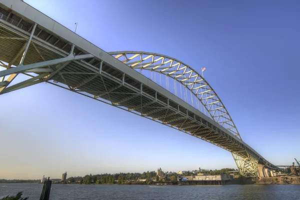 Fremont köprü portland oregon — Stok fotoğraf