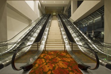 Convention Center Stairs and Escalators clipart