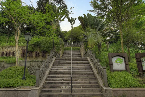 Escaleras en Fort Canning Park — Foto de Stock