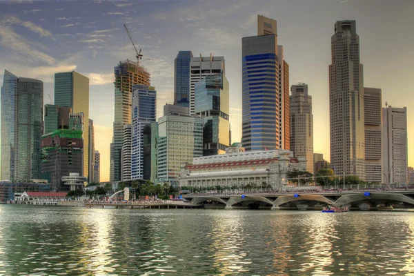 3 싱가포르에서 머 라이언 파크 — 스톡 사진