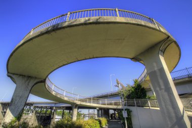 Spiral Bridge Walkway clipart