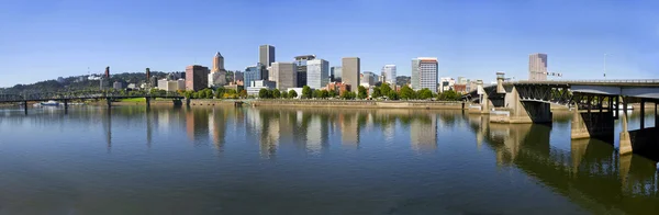 Portland oregon panoramę centrum panorama 3 — Zdjęcie stockowe