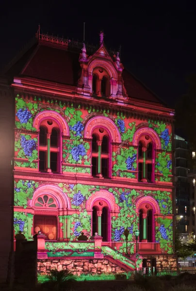 stock image Adelaide Northern Light Show