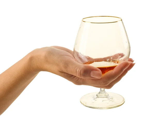 Bicchiere di brandy — Foto Stock