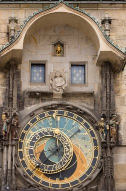 The Prague Astronomical Clock clipart