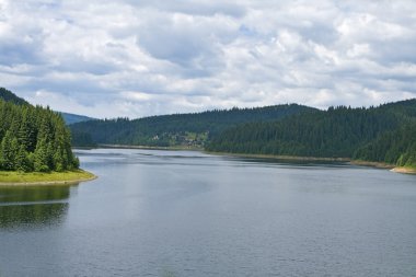 Lake landscape clipart