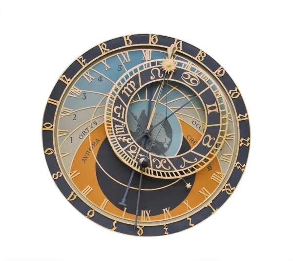 Астрономічний годинник дизайн елемент — стокове фото