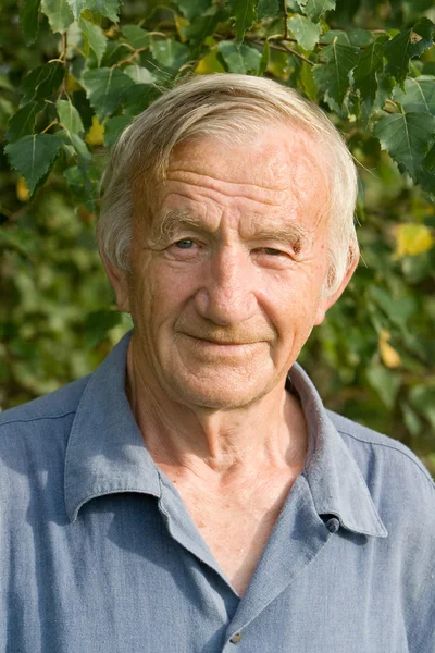 Portrait of the elderly man — Stock Photo, Image