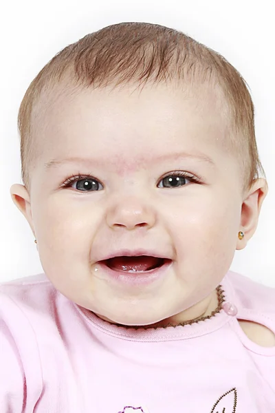 Little baby taken closeup — Stockfoto