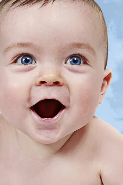Closeup of Little Baby Boy — Stock Photo, Image