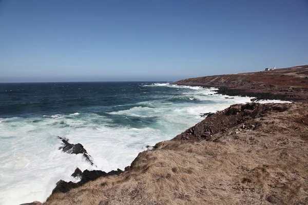 stock image Rocky Beach and cliffs, Cape Spear, Newfoundland