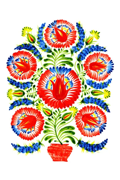 Декоративные цветы — стоковый вектор