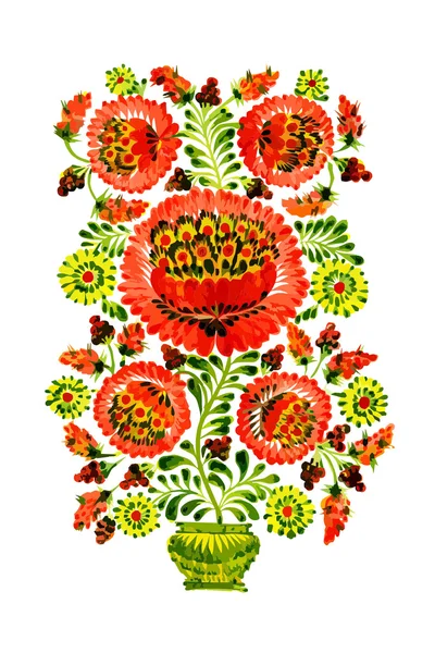 Flores decorativas — Archivo Imágenes Vectoriales