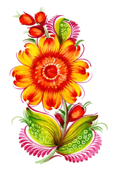 Flores vector decorativo eps10 — Archivo Imágenes Vectoriales