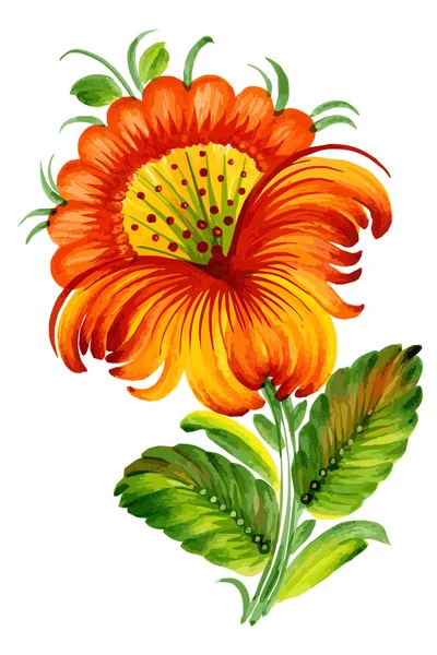 Flor decorativa — Archivo Imágenes Vectoriales