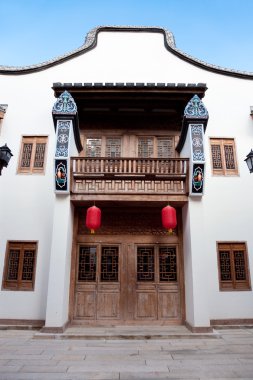 Chinese style building clipart