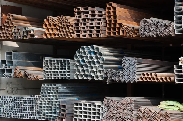 Metallic pipes — Stock Photo, Image