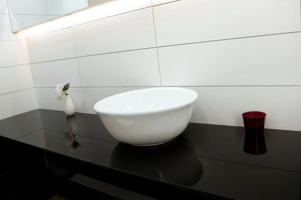 Декор ванной комнаты — стоковое фото