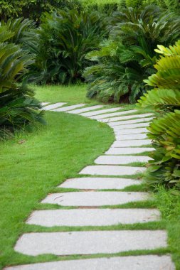 Garden path clipart