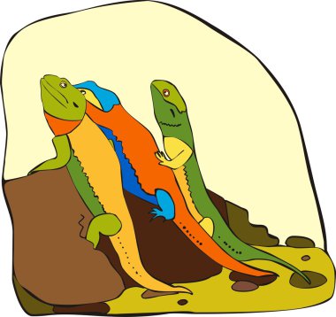 Lizards clipart