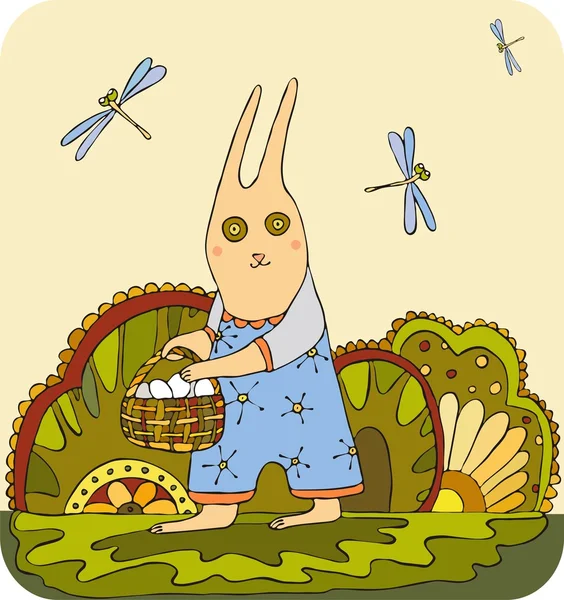 Conejo de Pascua 1 — Archivo Imágenes Vectoriales