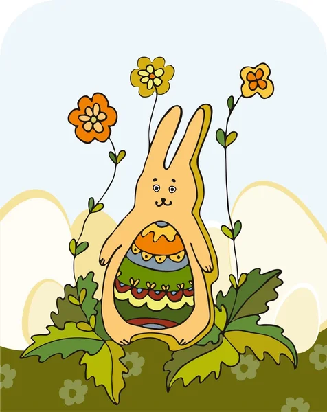 Lapin de Pâques — Image vectorielle