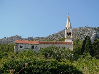 Hırvatistan dağ köyü Kilisesi