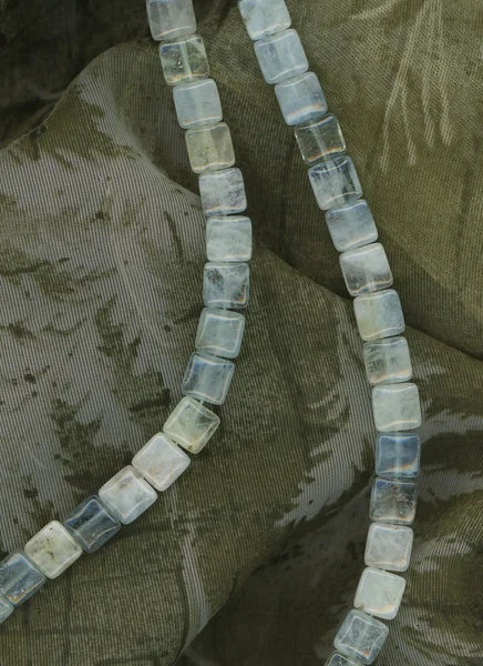 Akvamarín náhrdelník — Stock fotografie