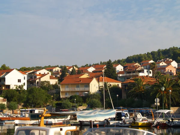Adriatiska utsikt över bukten — Stockfoto