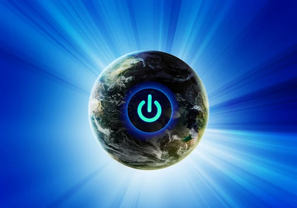 Energie Erde — Stockfoto