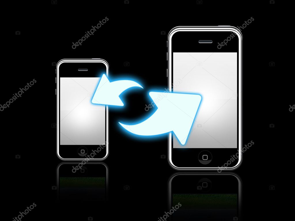 Connecting smartphone