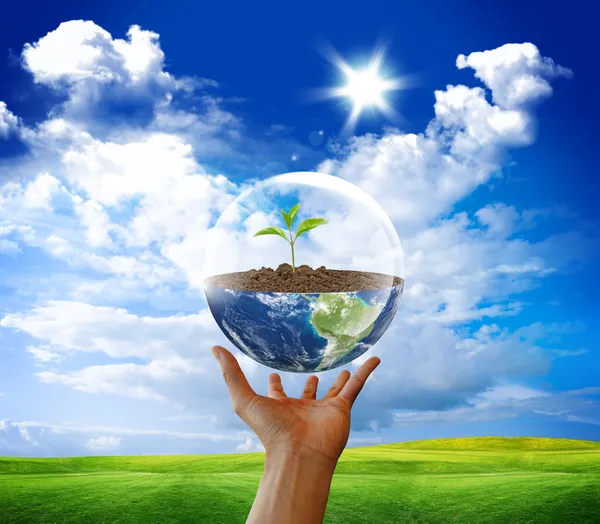 Protect earth — Stock Photo, Image