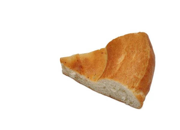 Кусок арабского хлеба — стоковое фото